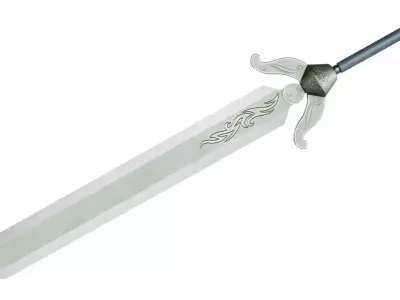 Sword 10 Low-poly 3D model purchase