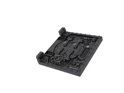 submarine door 3D print model