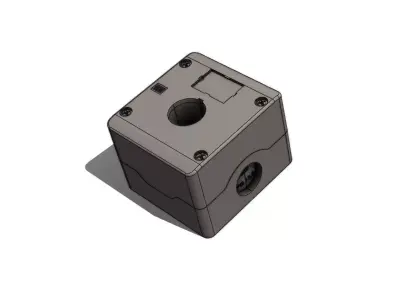 Caixa Botoeira WEG PBW 1Y Button Box 3D model
