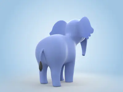Elephant 3D model