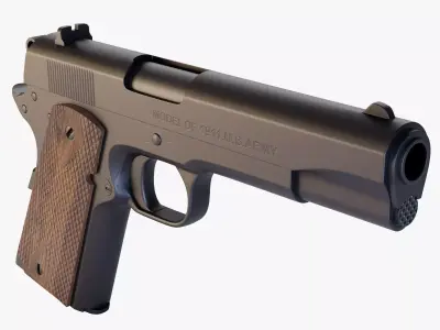 Colt 1911 3D model shop