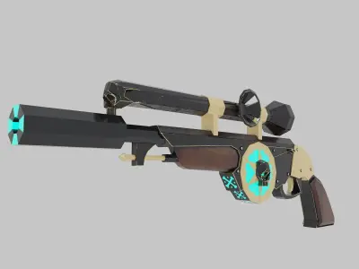 Lethal weapon 3D model