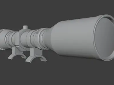 Sniper Scope Free 3D model purchase