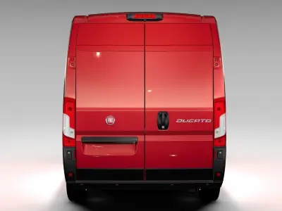 Fiat Ducato Van L1H2 2017 3D model