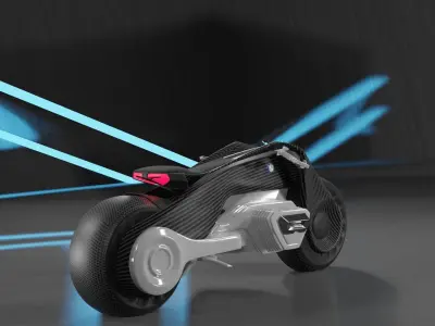 VISION MOTOCYCLES Low-poly 3D model