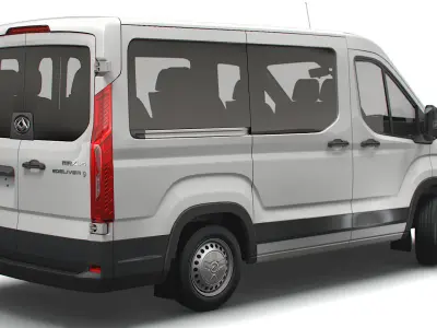 Maxus E Deliver9 Bus L1H1 2022 3D model