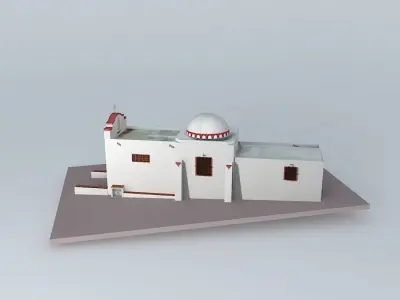 CALVARY CHAPEL IN SANTA POLA version 4 Free 3D model