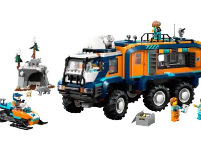 TwindBricks3D - 60471 Arctic Explorer Science Lab Truck 3D print model