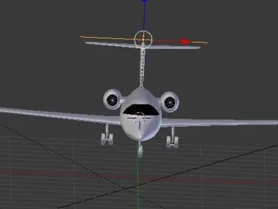 Jet model by Akshat 3D model