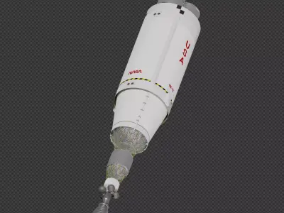 NASA Nuclear Shuttle 3D model