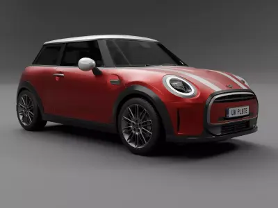 Mini Cooper 3 Door Free 3D model