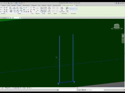 Cable Tray Hanger Free 3D model
