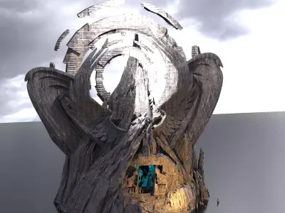 Enoch heavens portal 3D model