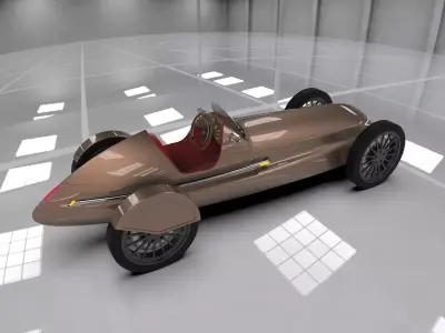 Indy Car Concept 3D model
