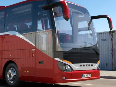 Setra S 515 HD 3D model