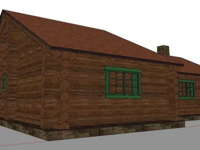Creative Design-Holiday Cabin-0106 3D model