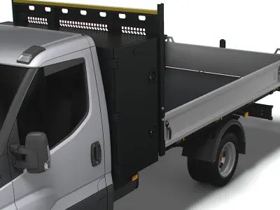 Iveco Daily Single Cab Tipper Toolpod 2023 3D model