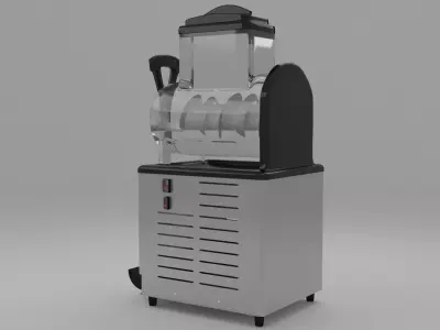 frozen machine 3D model
