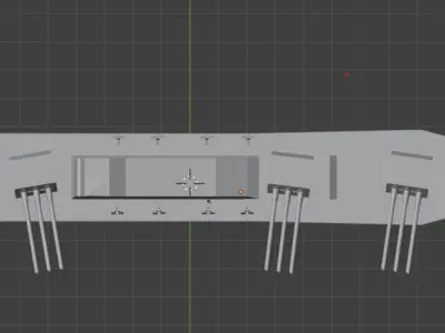 warship Free 3D print model