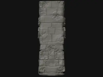 Large Tiki Stone Head 3D print model purchase