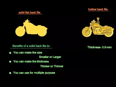 Motorcycle 3D-print model file 3D print model