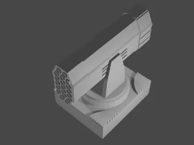 Anti Air Missile Launcher 3D model