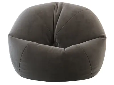  Bean Bag Chair With Bean Filling 3D model