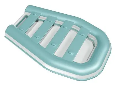 Inflatable Rubber Boat 3D model