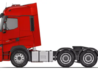 Renault T520 6x2 2022 3D model