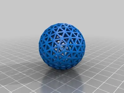 Airless Ping Pong Ball 3D print model