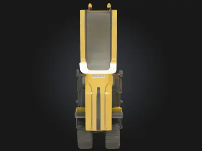 Industrial Sentinel  Guardian of Steel and Smoke 3D model