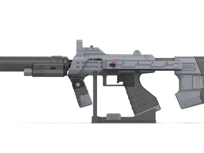 M7 SMG - Halo - Commercial - Printable - STL 3D print model