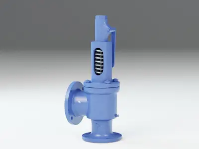 Safety valve 3D model order