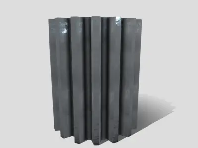 Low Poly Compound Gear  Low-poly 3D model