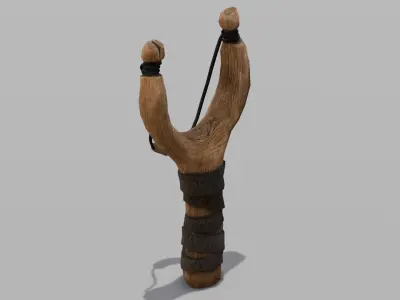 Slingstone 3D Model Low-poly 3D model