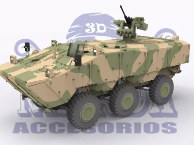 VBTP-MR GUARANI 3D model