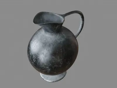 Pitcher 3D model