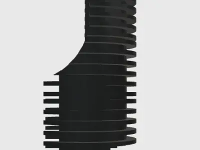 DL44 Blaster ANH Heatsink Part to fit DENIX MAUSER  3D print model