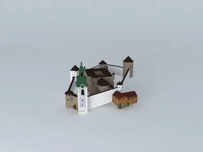 Old Castle  Free 3D model