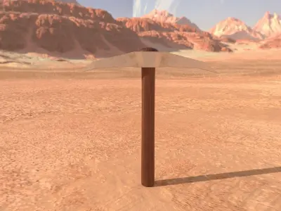 Pickaxe 3D model purchase