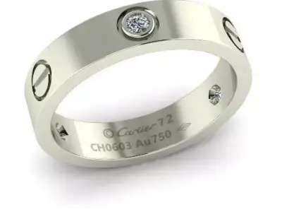  2280 car  ring 3D print model