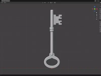 Old Key for Printing 3D print model