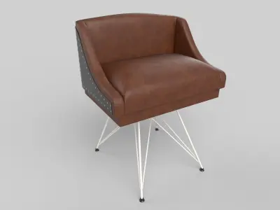 bar chair 3D model get
