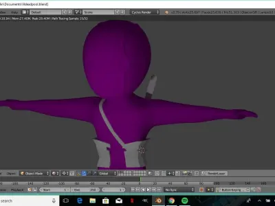 charector character 3D model