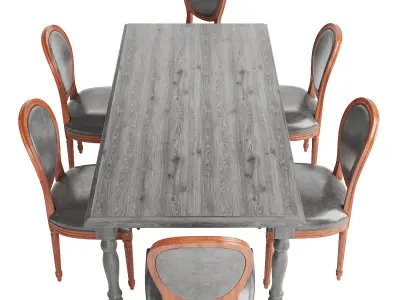 Dining set 28 3D model