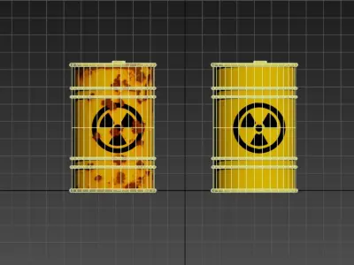 Radioactive Waste 3D model