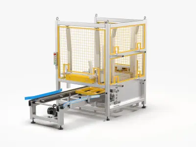 Automatic Depalletizer Pallet Warehouse 3D model