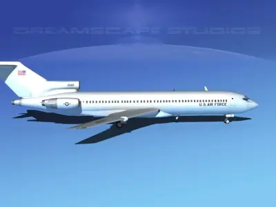 Boeing C-22B USAF 5 3D model