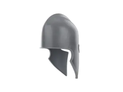 Medieval Helmet 3D model shop