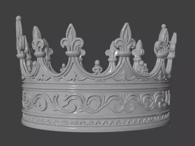 KINGS CROWN 3D print model